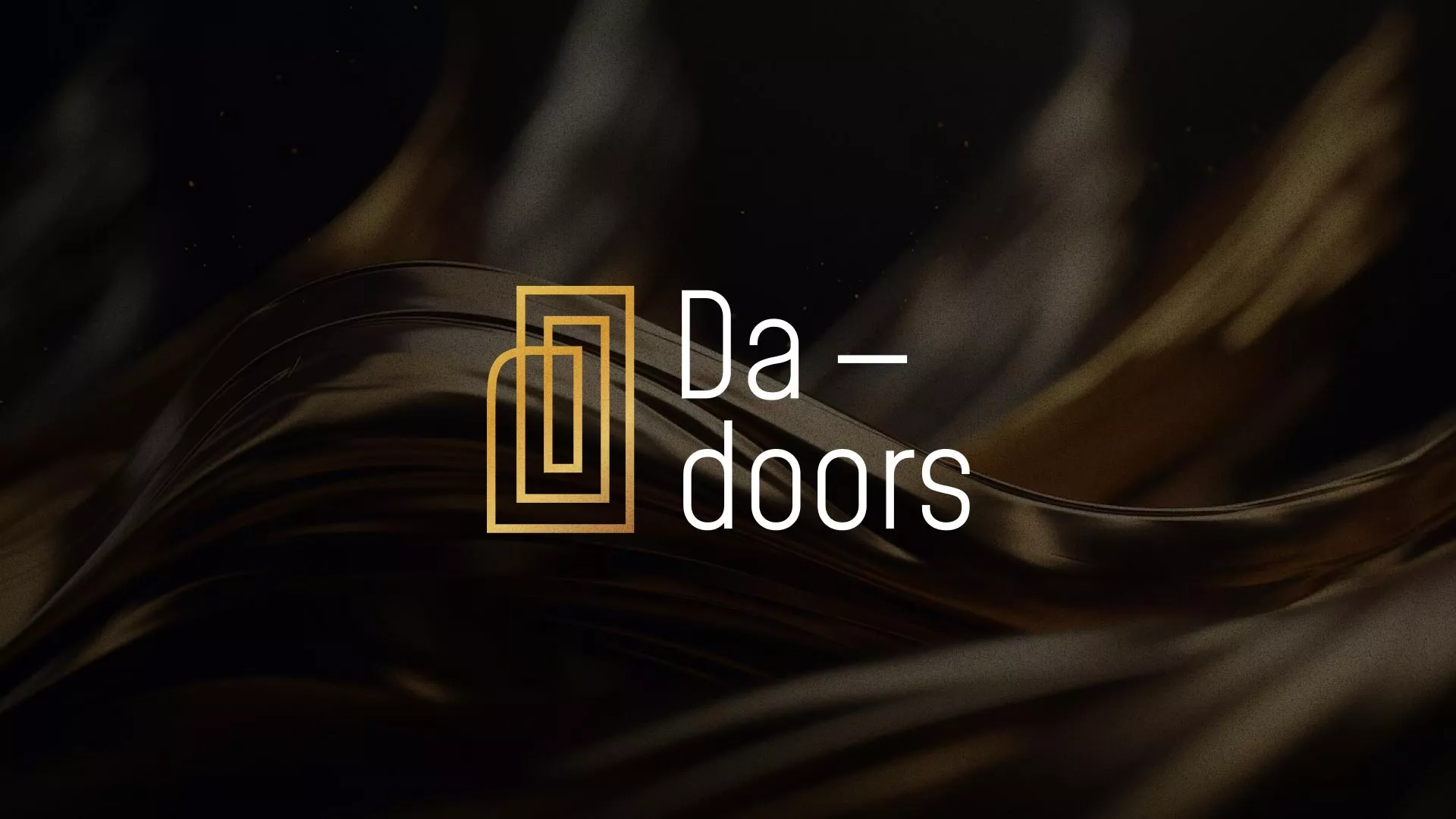 Разработка логотипа для компании «DA-DOORS» в Пикалёво